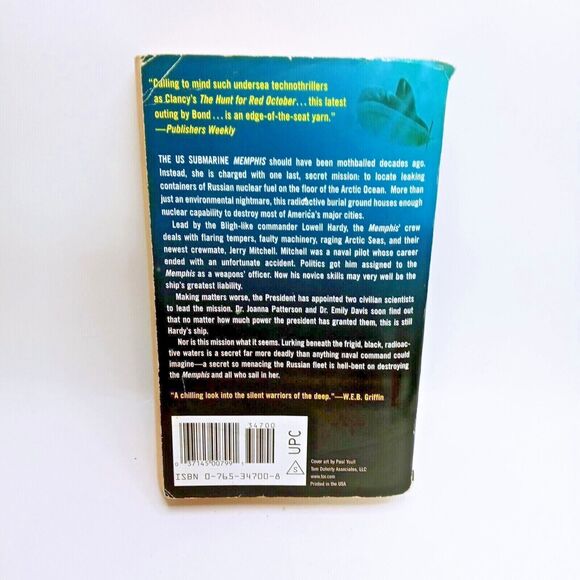 Dangerous Ground Nuclear Capability Submarine Memphis Russian Arctic Ocean Book - Picture 8 of 8